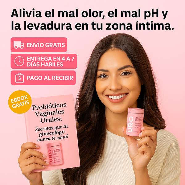 Compra 1 y llévate 2 Uro Probiótico Vaginal