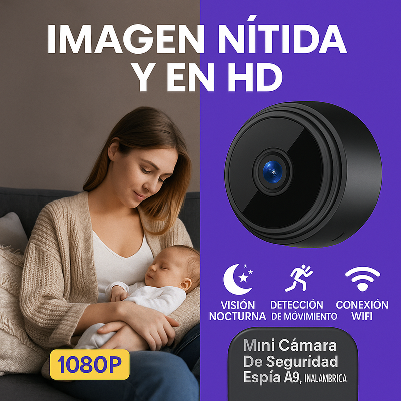 Mini Cámara De Seguridad Espía Compra 1 y llévate 2